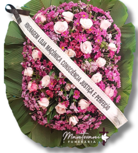 Coroa de Flores Mantovani 18