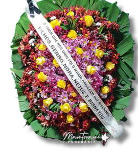 Coroa de Flores Mantovani 19