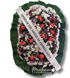 Coroa de Flores Mantovani 20